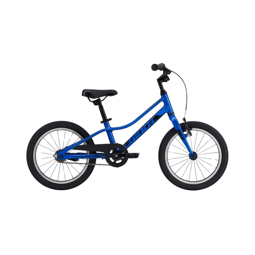 Side view of the Giant ARX 16 showcasing its lightweight ALUXX aluminum frame.