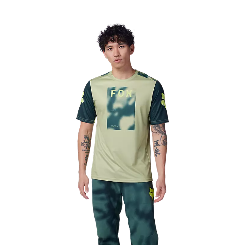 FOX Youth Ranger SS Jersey - Pale Green