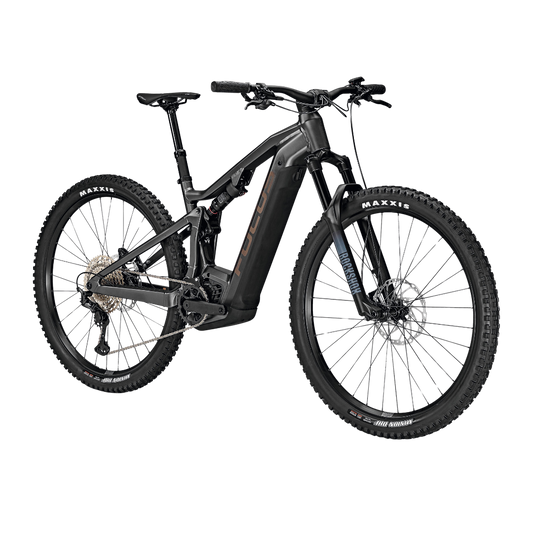 FOCUS F23 THRON2 6.8 E-MTB in action, showcasing its sleek design.