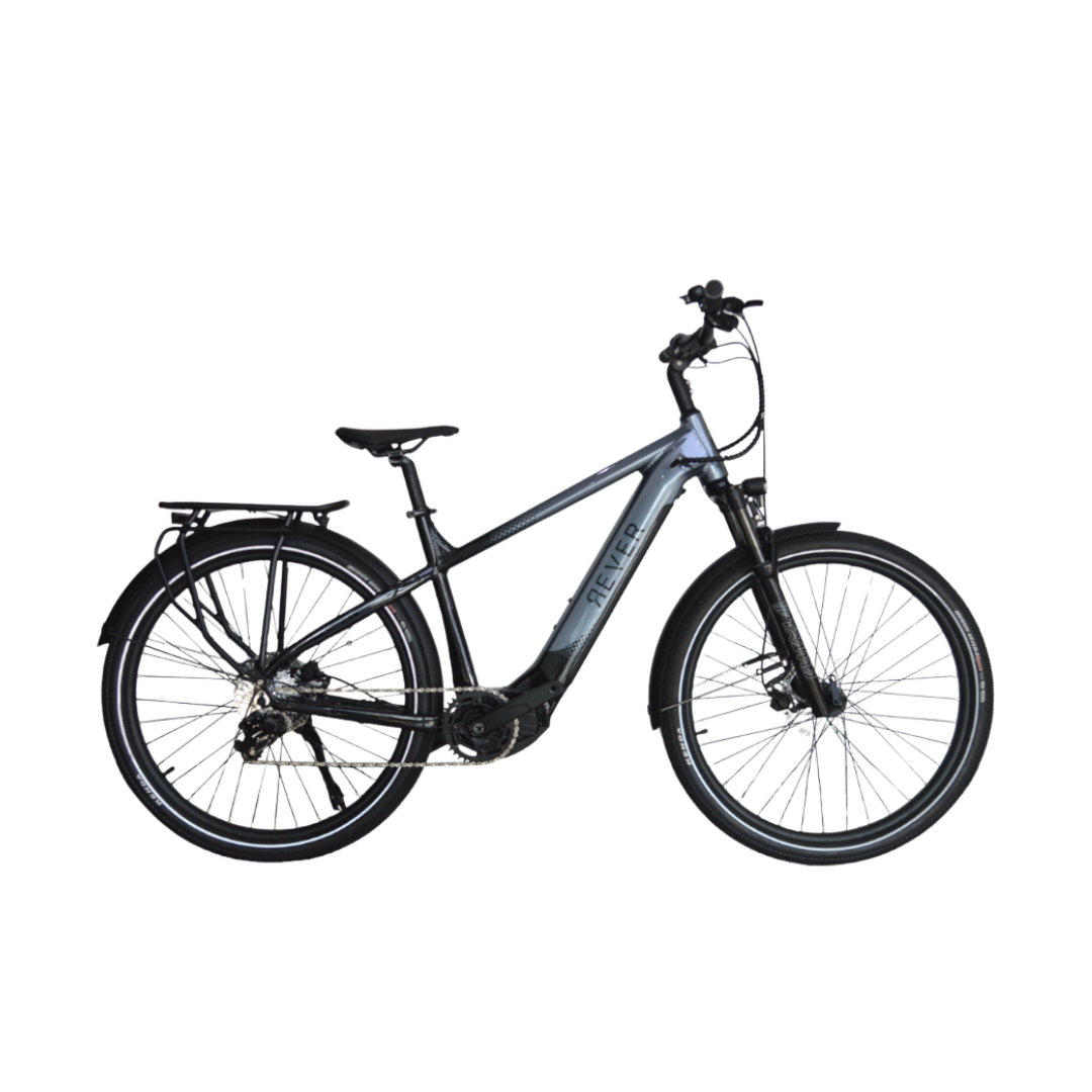 Side view of the REVER Urban Venice E-Bike showcasing its elegant design.