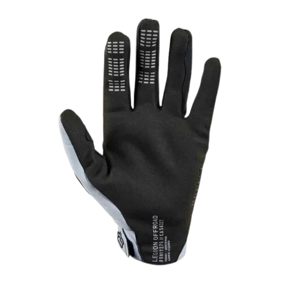 FOX Defend Thermo Gloves highlighting silicone-printed fingertips